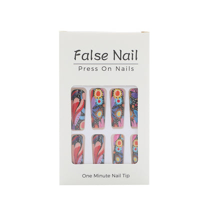 Creative Art Nails in Artistic Floral Design Acalora