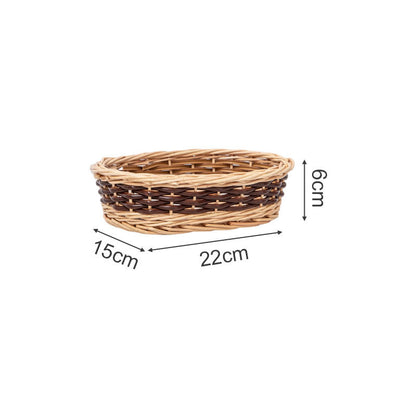 Rustic woven basket