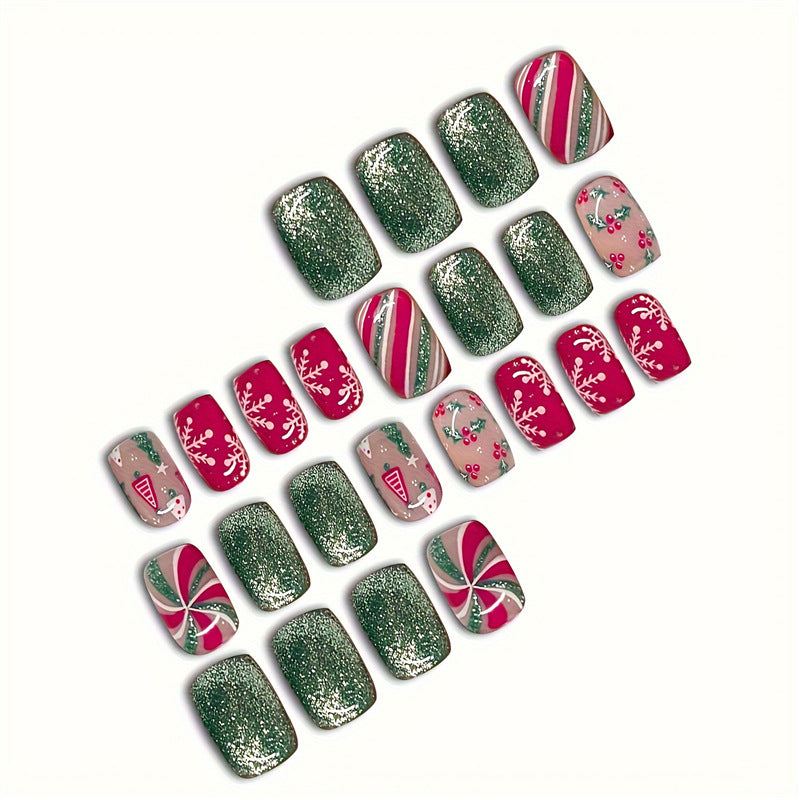 Festive Themed Nail Art Set Acalora