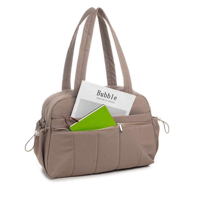Multi-Functional Quilted Weekend Tote Acalora