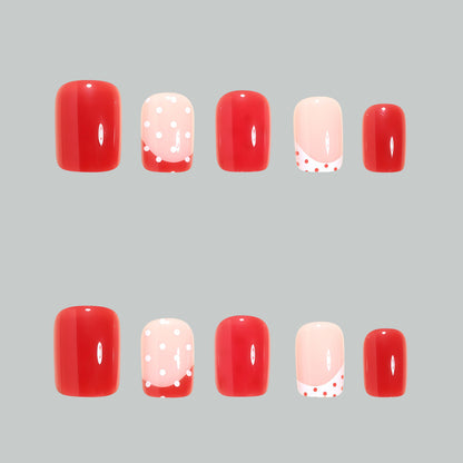 Creative French Tip Nail Art Set Acalora