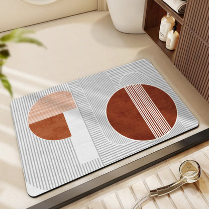 Decorative Bathroom Mat Acalora