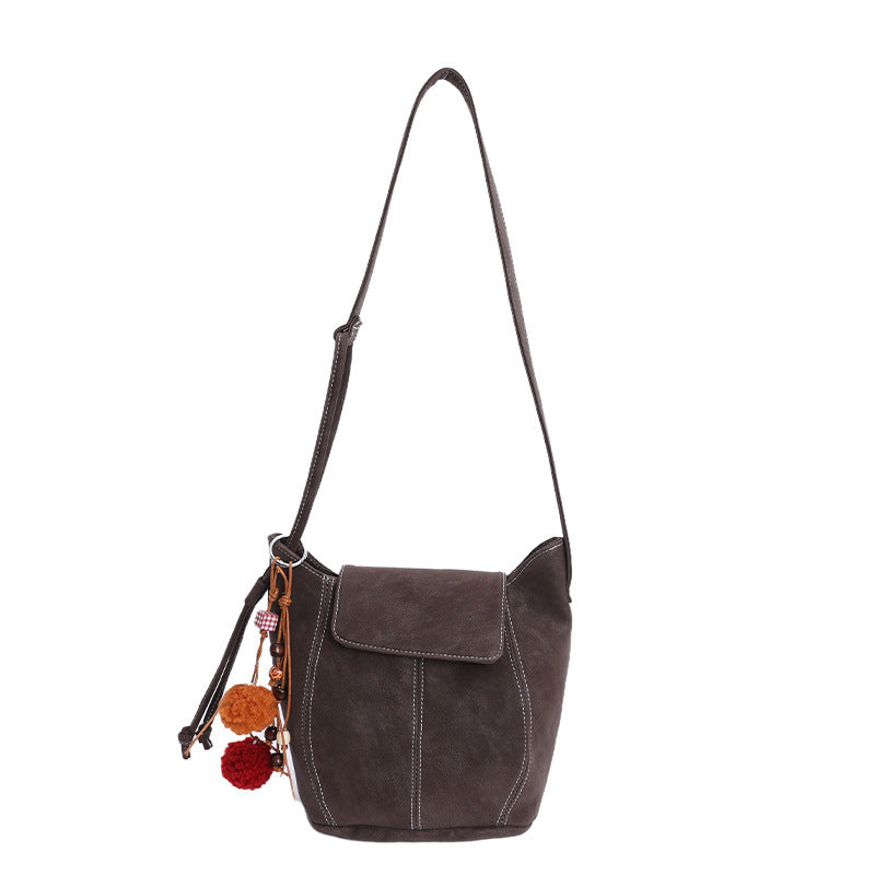Minimalist Bucket Shoulder Bag Acalora