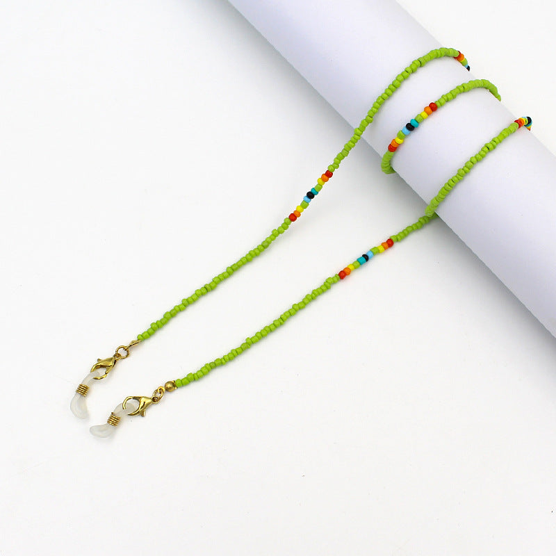 Colorful Beaded Eyewear Holder Chain Acalora