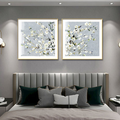 Elegant Flower Wall Art Set