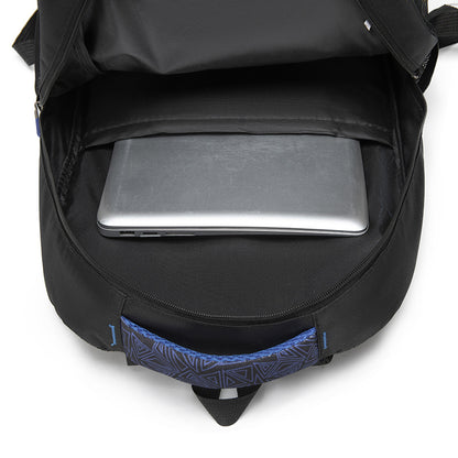 Stylish Geometric Print Backpack Acalora