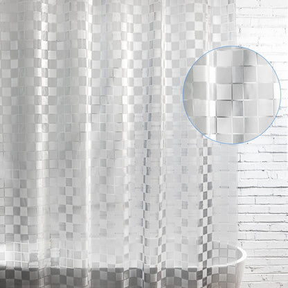 Waterproof Textured Shower Curtain Kalsten