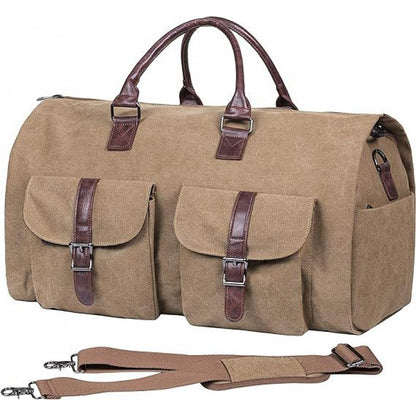 Premium Leather Duffel Bag Acalora