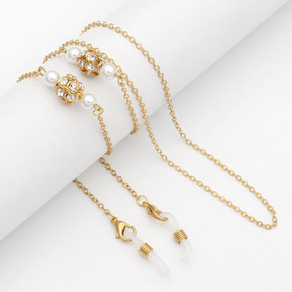Elegant Crystal-Embellished Eyewear Chain Acalora 1788159829