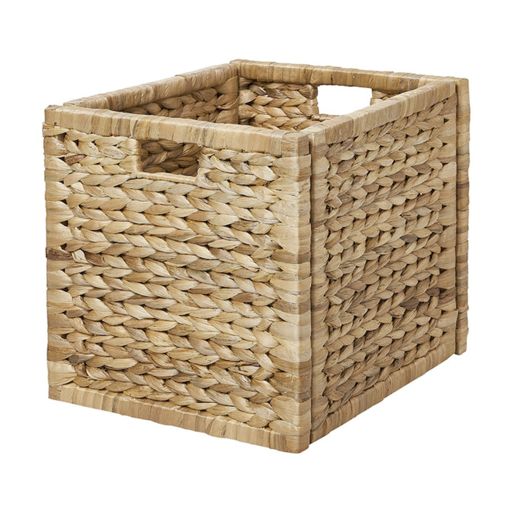 Rustic Decorative Basket Made of Natural Fibers Acalora