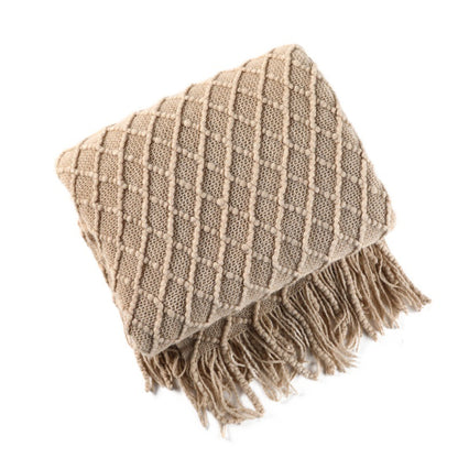 Unisex Cozy Knit Throw Blanket