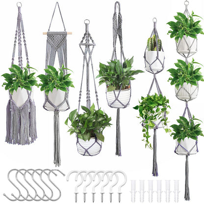 Macrame Plant Hanger Set Acalora