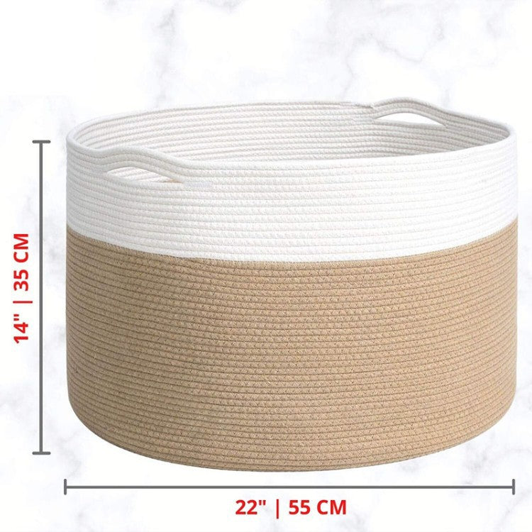 Stylish storage basket made of durable material Acalora