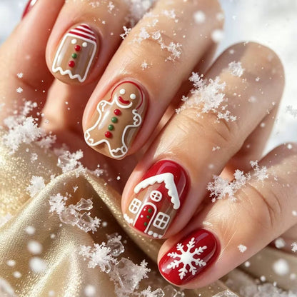 Festive Themed Nail Art Acalora