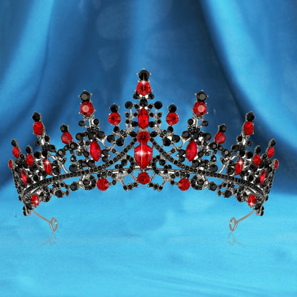 Ladies' Rhinestone Tiara with sparkling gemstone wreath