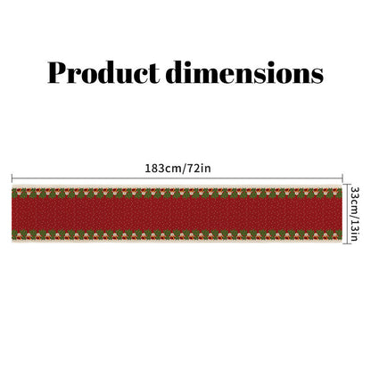 Festive Holiday-Themed Table Runner