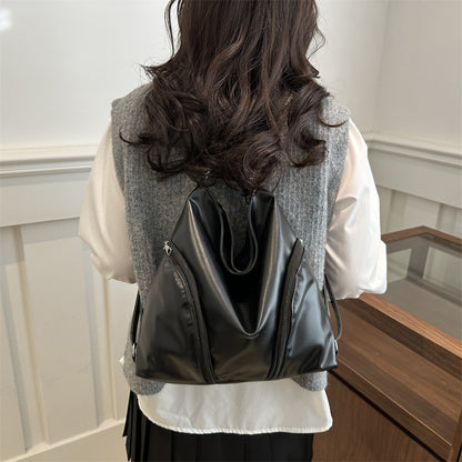 Chic Faux Leather Hobo Bag Acalora