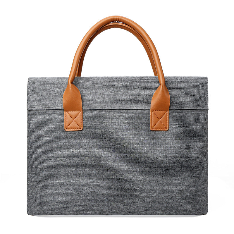 Elegant Structured Professional Tote Bag Acalora