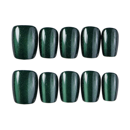 Elegant Shimmering Press-On Nail Art Acalora