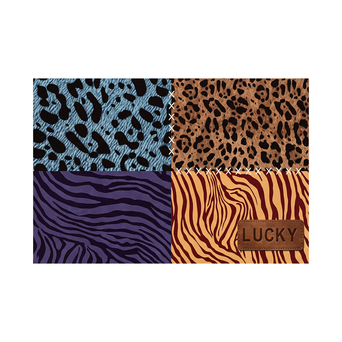 Artistic Floral Patterned Floor Mat Acalora