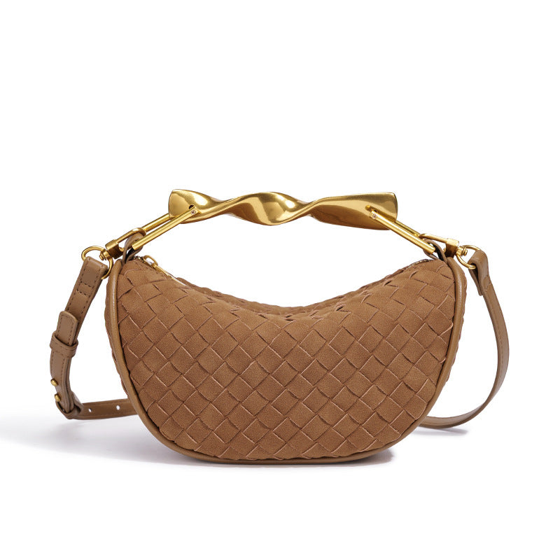 Sculpted Handle Mini Handbag Acalora