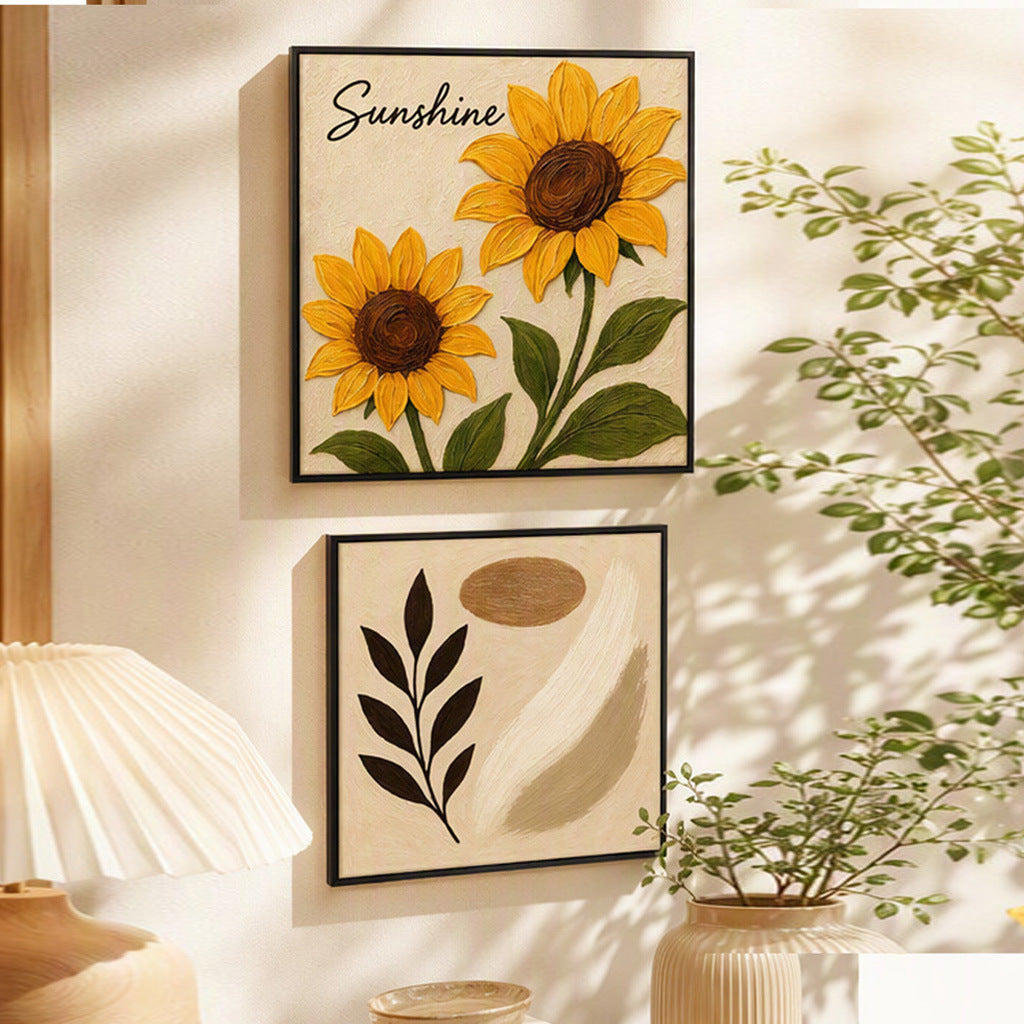 Inspiring Sunflower Wall Decoration