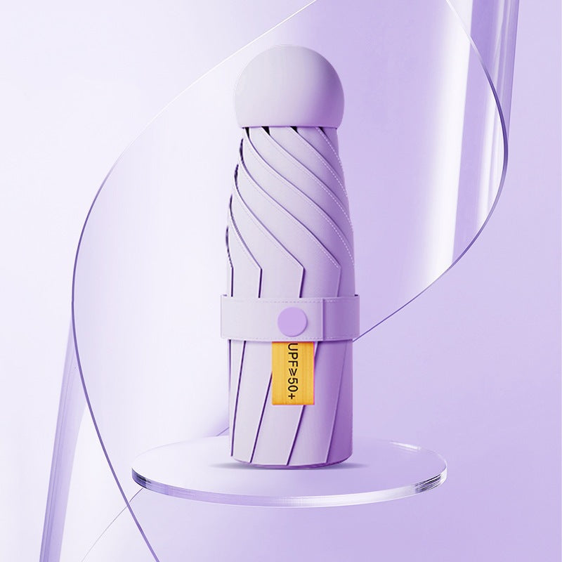 Women's UV Protection Folding Umbrella with Innovative Mechanism Kalsten