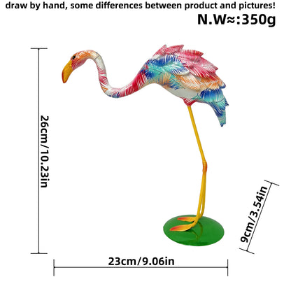 Artistically designed Flamingo sculpture Acalora