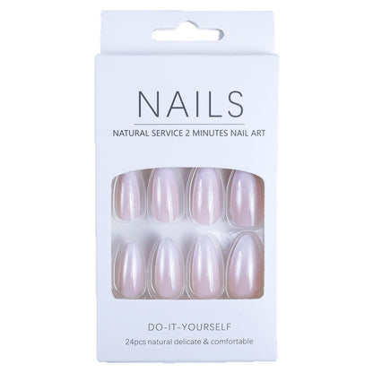 Premium Nails with French Tip Acalora