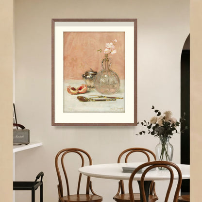 Vintage Flower Couple Wall Display