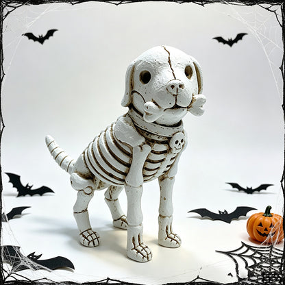 Decorative Dog Skeleton Figurine Acalora
