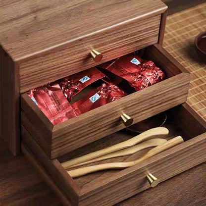 Wooden Drawer Storage Unit Acalora