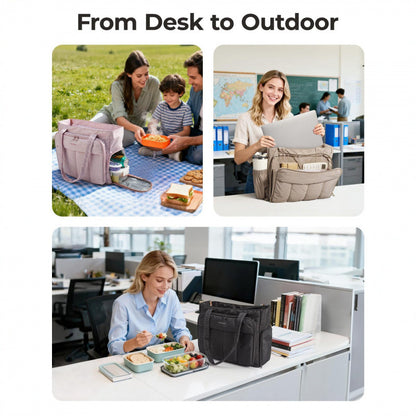 Multi-Functional Insulated Lunch Tote Acalora