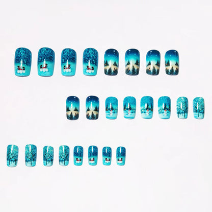 Winter Wonderland Themed Nail Art Acalora 1788155599
