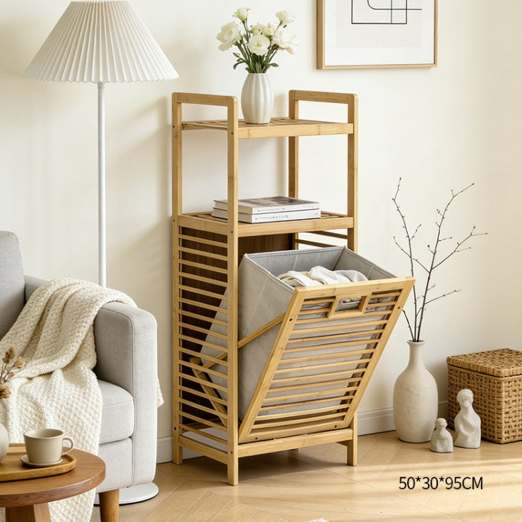 Laundry shelf with baskets Acalora
