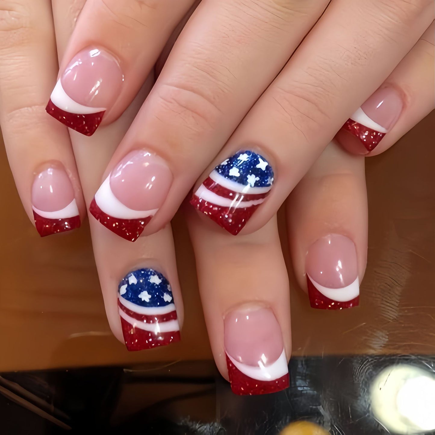 Themed Press-On Nail Art Acalora