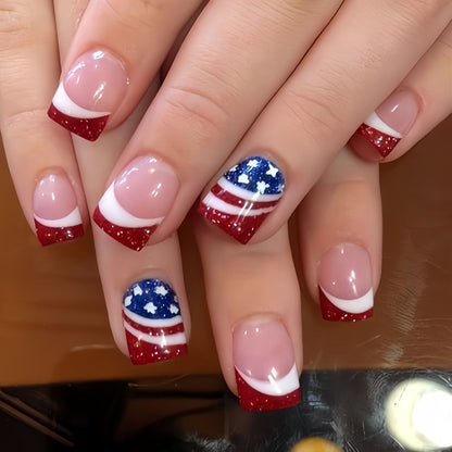 Themed Press-On Nail Art Acalora