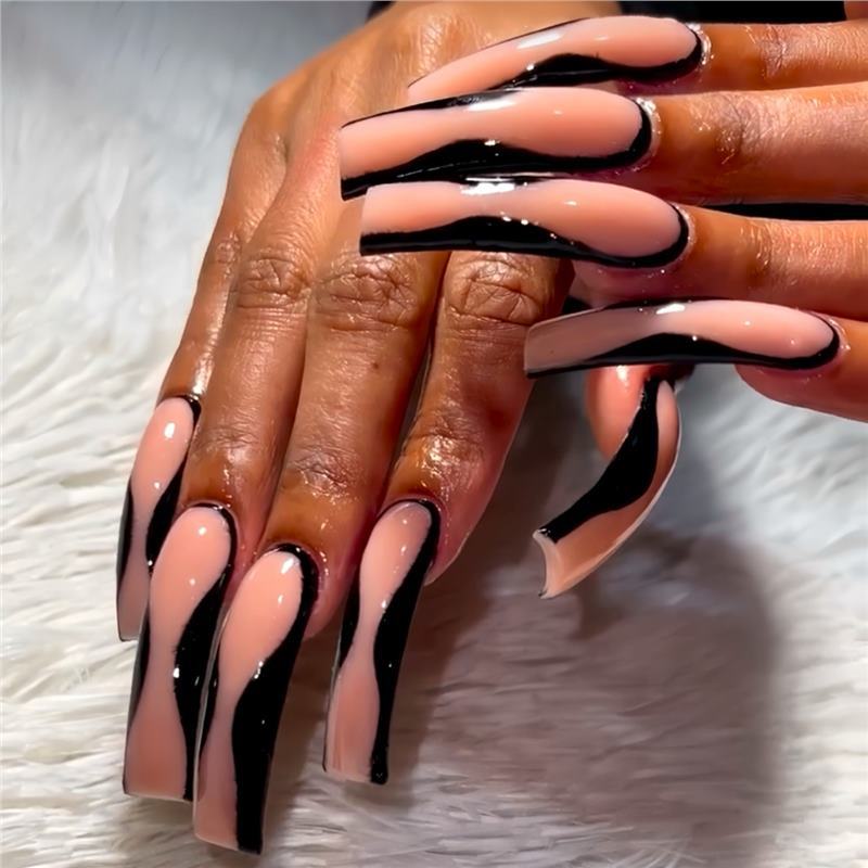 Artistic Press-On Nail Enhancements Acalora