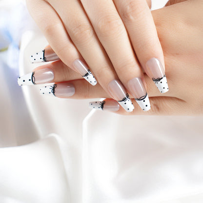 Elegant Designer Press-On Nail Set Acalora