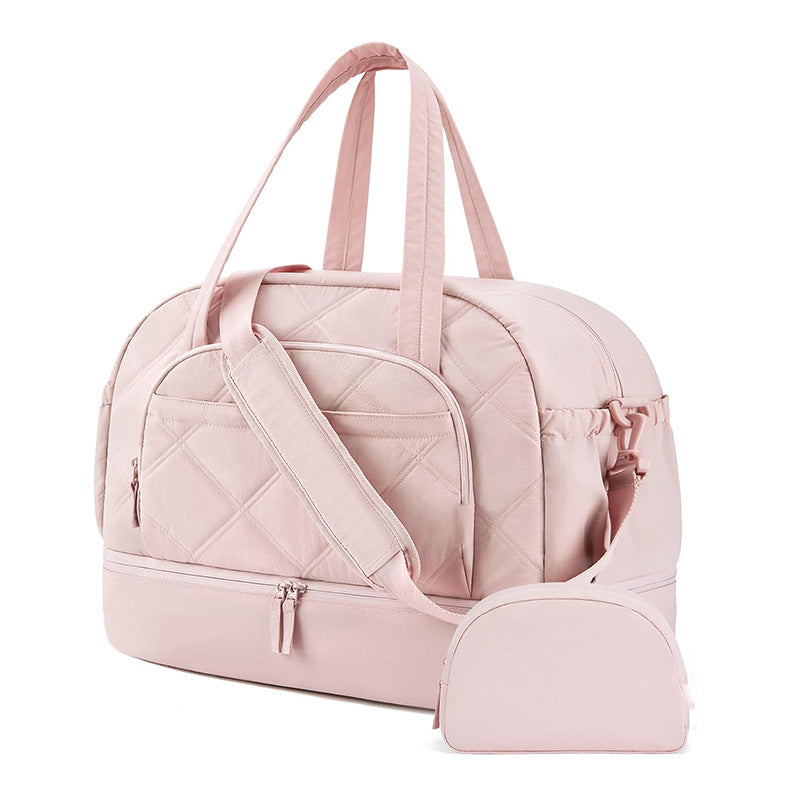 Quilted Multi-Functional Travel Duffle Bag Acalora