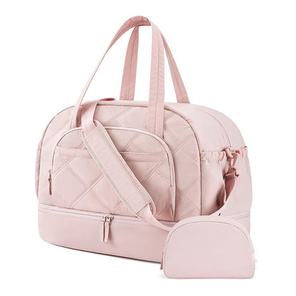 Quilted Multi-Functional Travel Duffle Bag Acalora