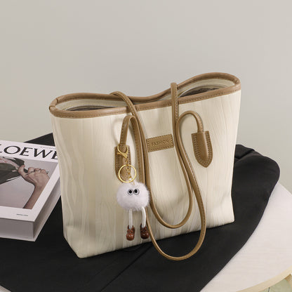 Textured Large Tote Bag Acalora