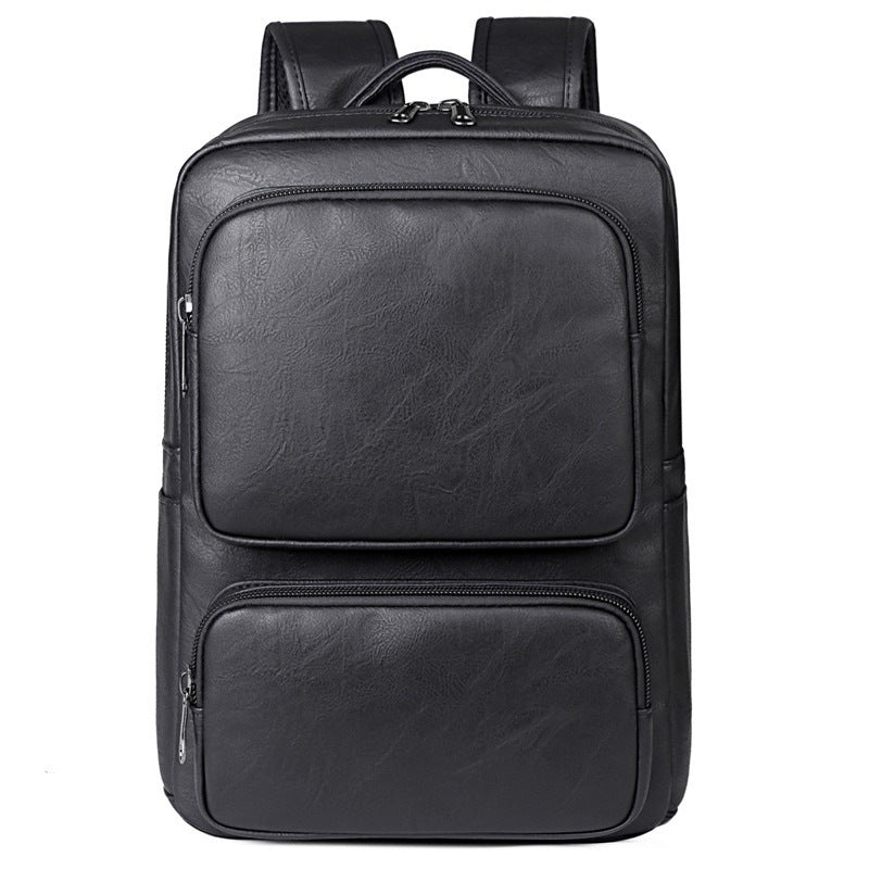 Premium Leather Business Laptop Backpack Acalora