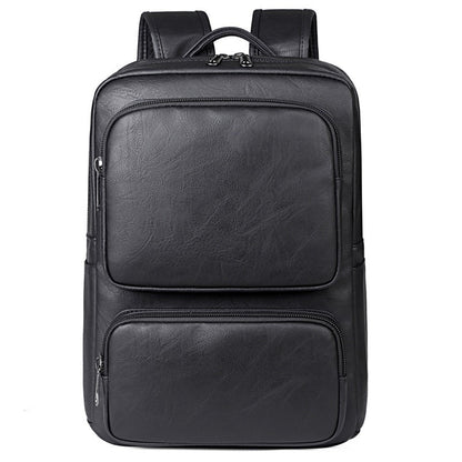 Premium Leather Business Laptop Backpack Acalora