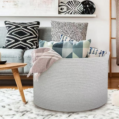 Stylish storage basket made of durable material Acalora