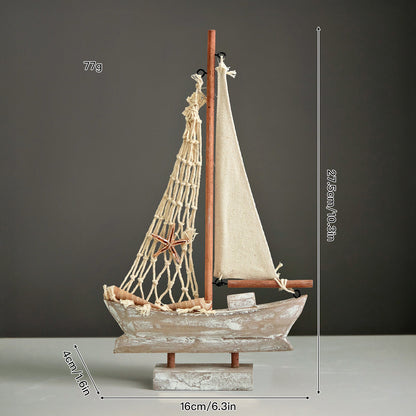 Nautical Sailboat Figurine
