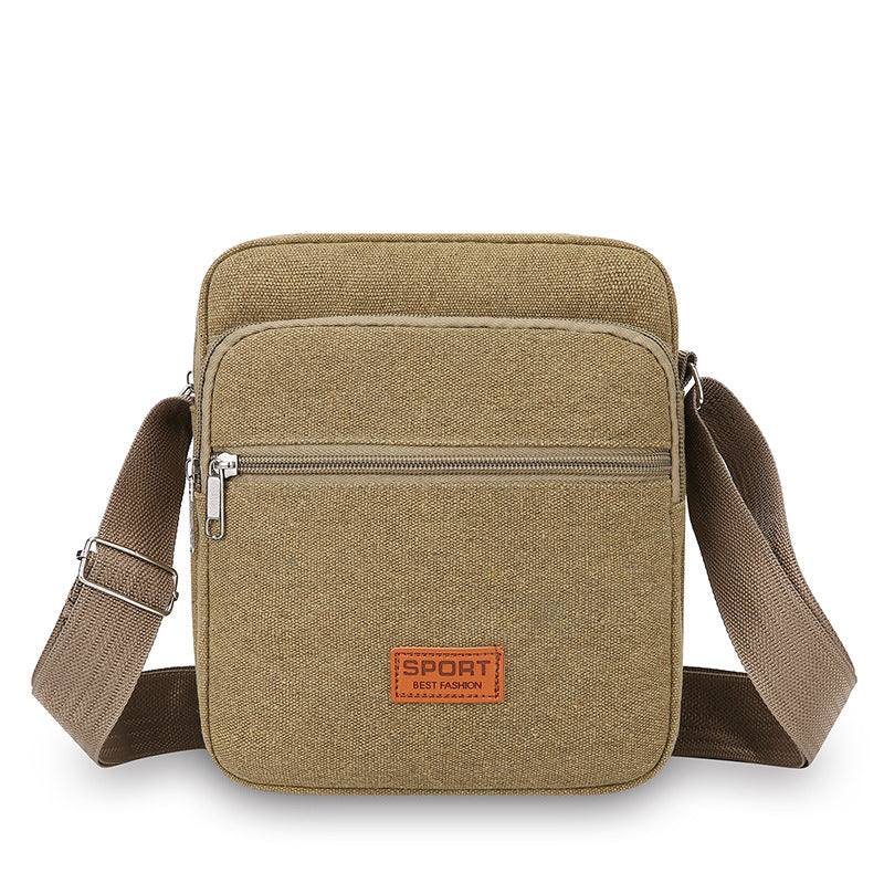 Versatile Canvas Crossbody Bag Acalora