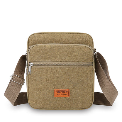 Versatile Canvas Crossbody Bag Acalora