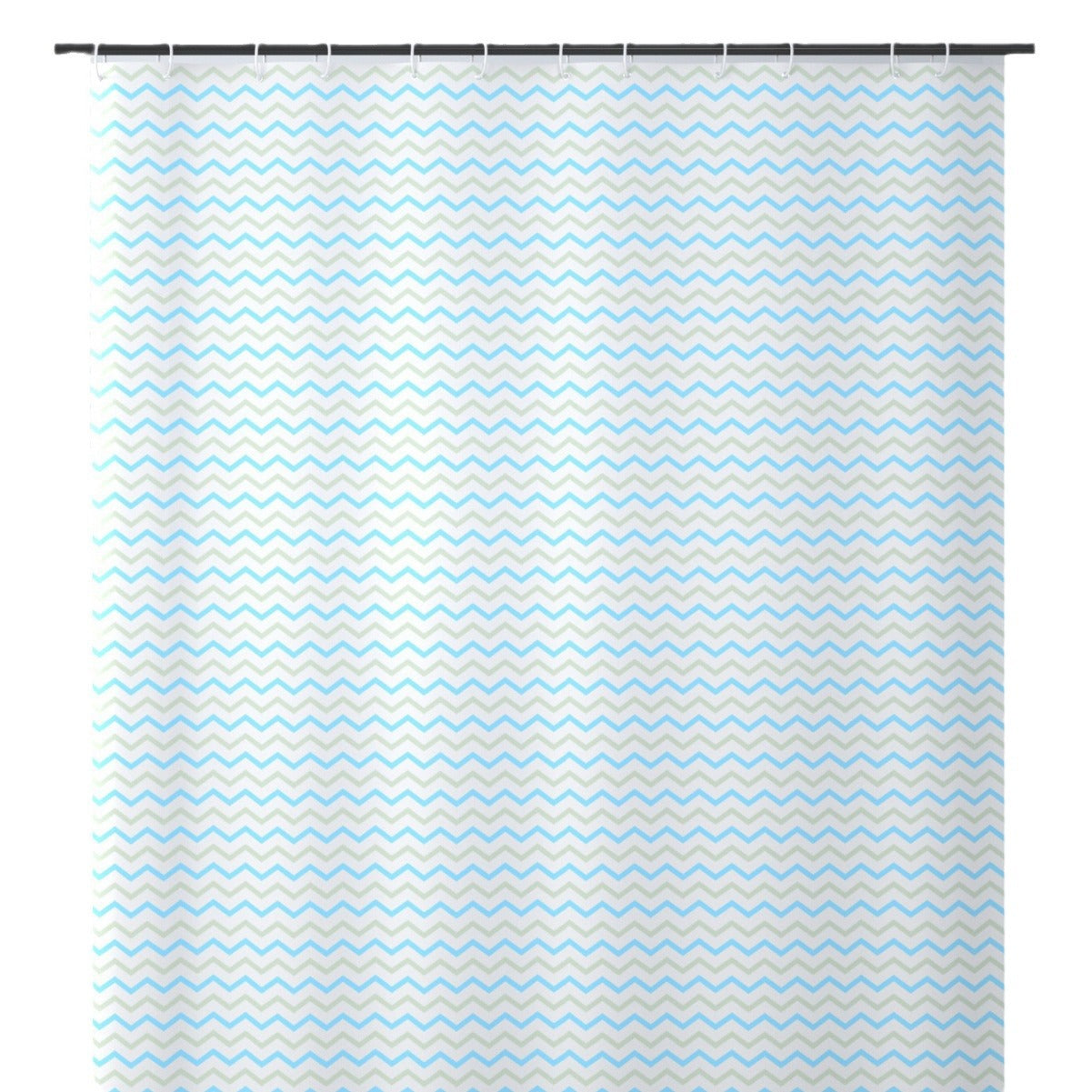 Chevron Pattern Shower Curtain