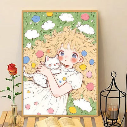 Whimsical Anime Art Print